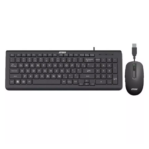 COMBO CLAVIER MOUSE OFFICE MSI SK-9626 SM-9023 BLACK
